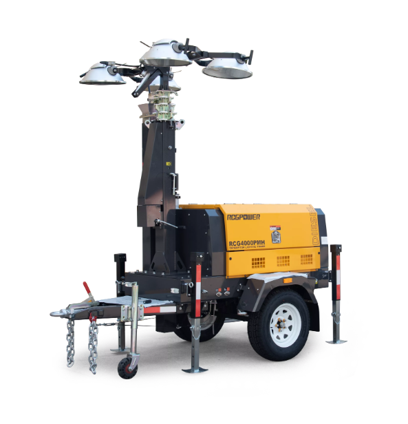 So nutzen Sie mobile Lichtmasten effektiv auf Ihrer Baustelle