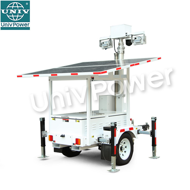 solar surveillance trailer​